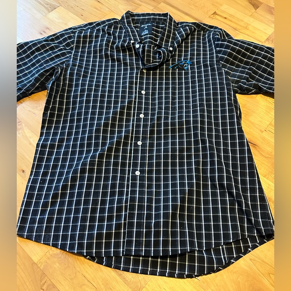 Short Sleeve Carolina Panthers Shirt